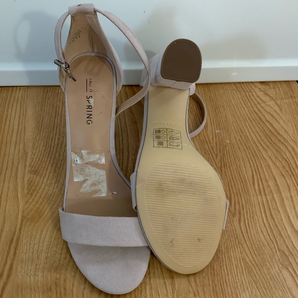 Call It Spring block heel sandal size 6.5 - Picture 4 of 4